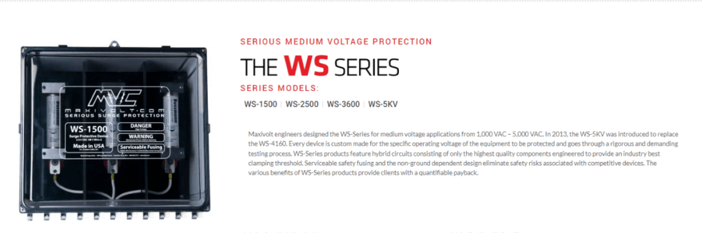 MAXIVOLT WS SERIES