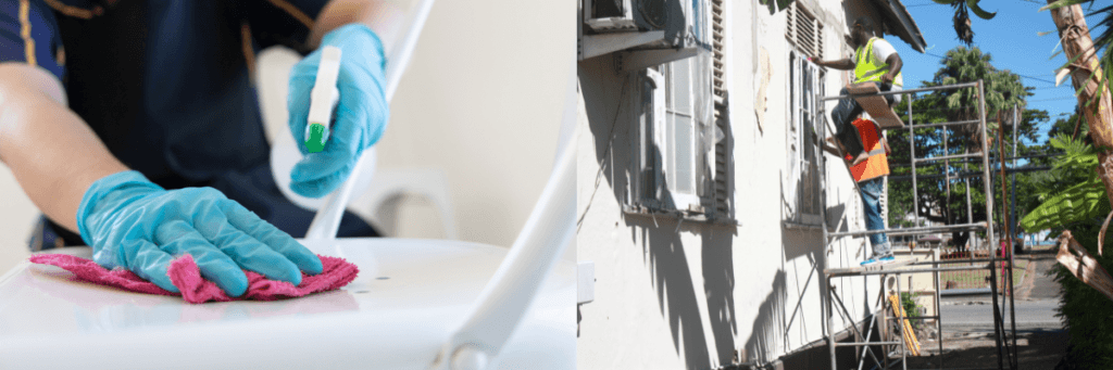 residential and commercial janitorial services