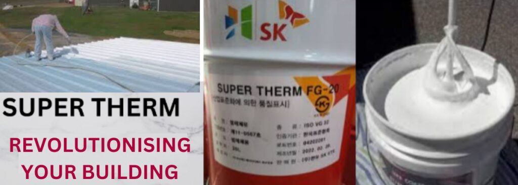 thermal insulations using on the roof with super therm - another innovations in construction materials