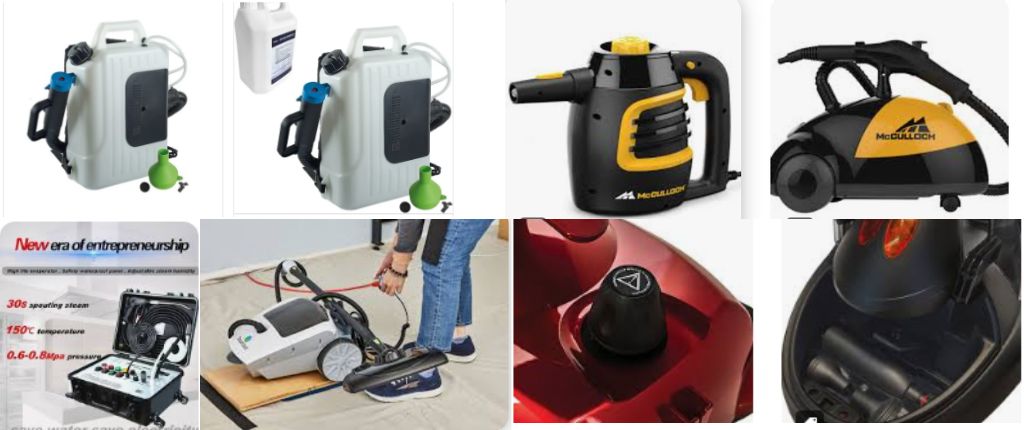 Industrial Floor Cleaning Machines of different brands