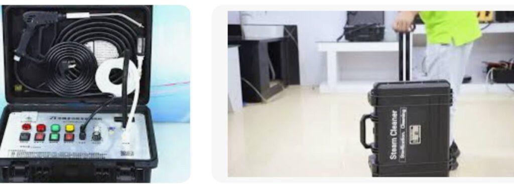 ZT High-Temperature Steam Cleaners  easy to travel with